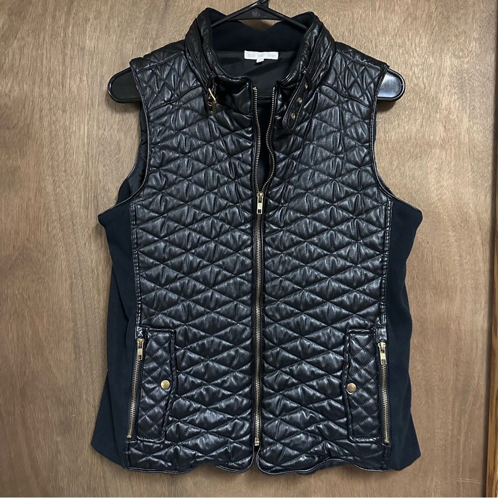 Thyme and Honey Black Vest Small